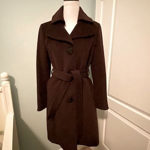 Ellen Tracy Belted Coat